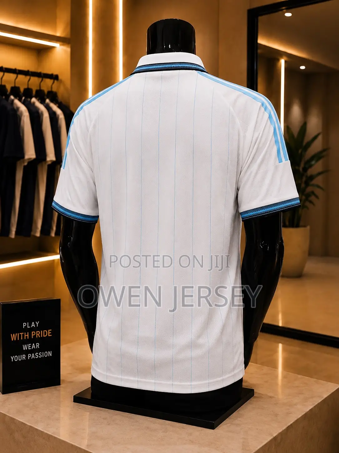 Argentina 2026 Classic Home-Inspired Football Jersey.