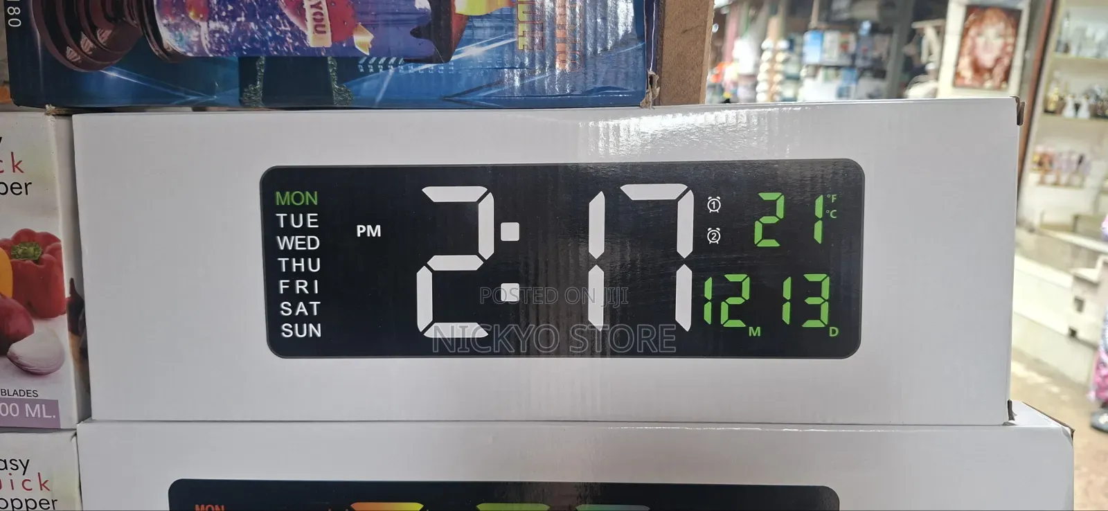 17-Inch Large Digital LED Wall Clock