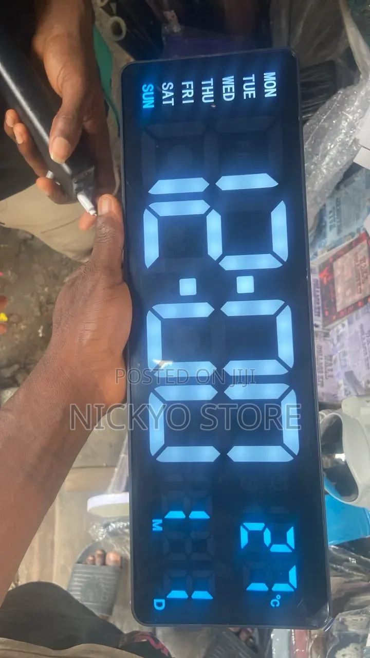 17-Inch Large Digital LED Wall Clock