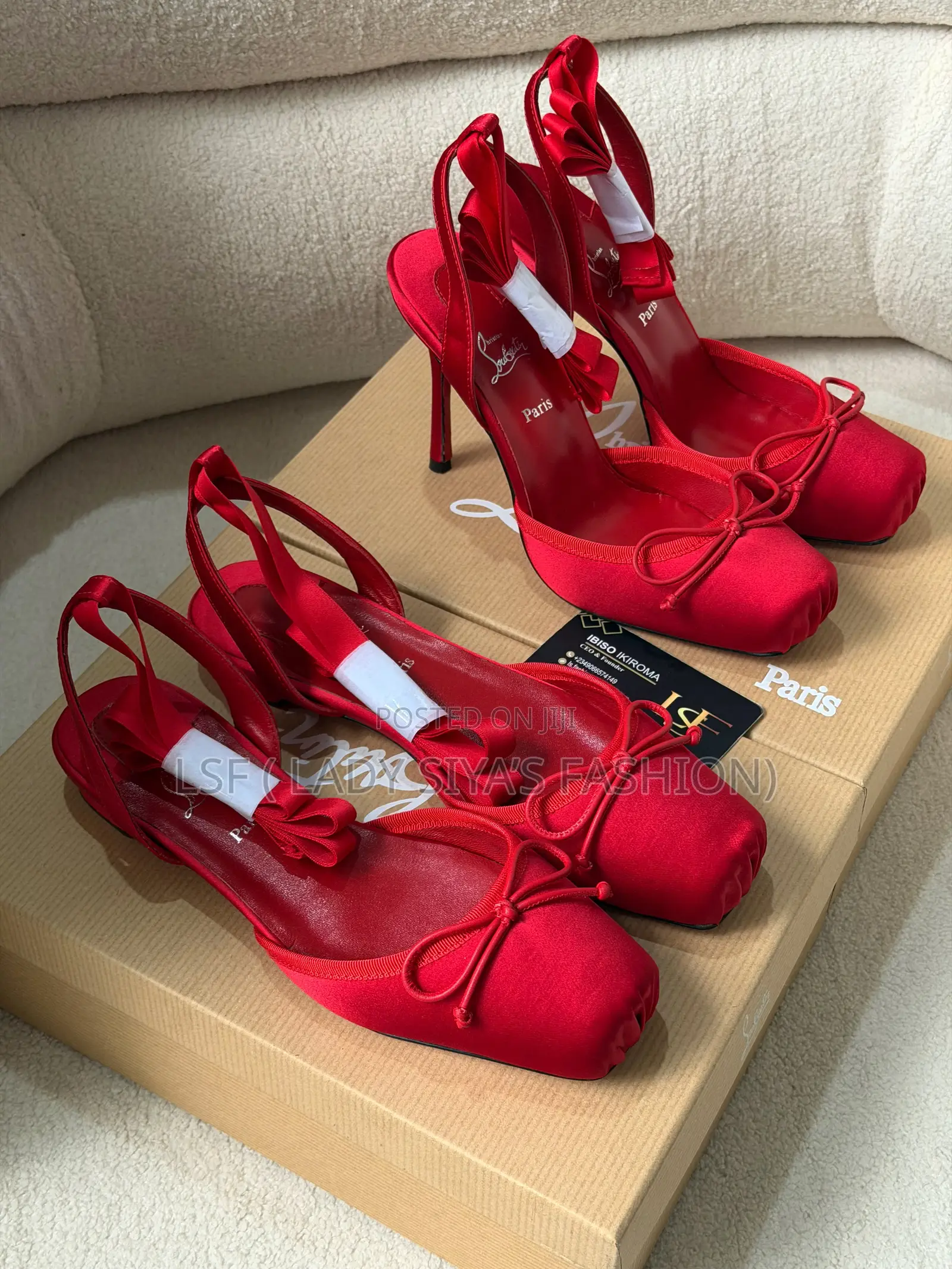 Luxury Christian Louboutin Ballerina Shoes