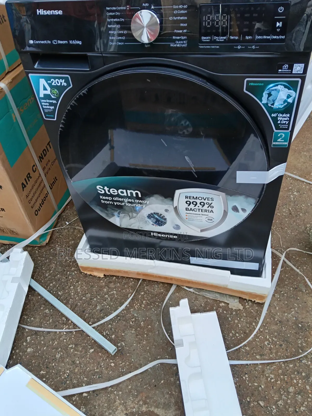Hisense Washing Machine Wash and Dry 10.5kg
