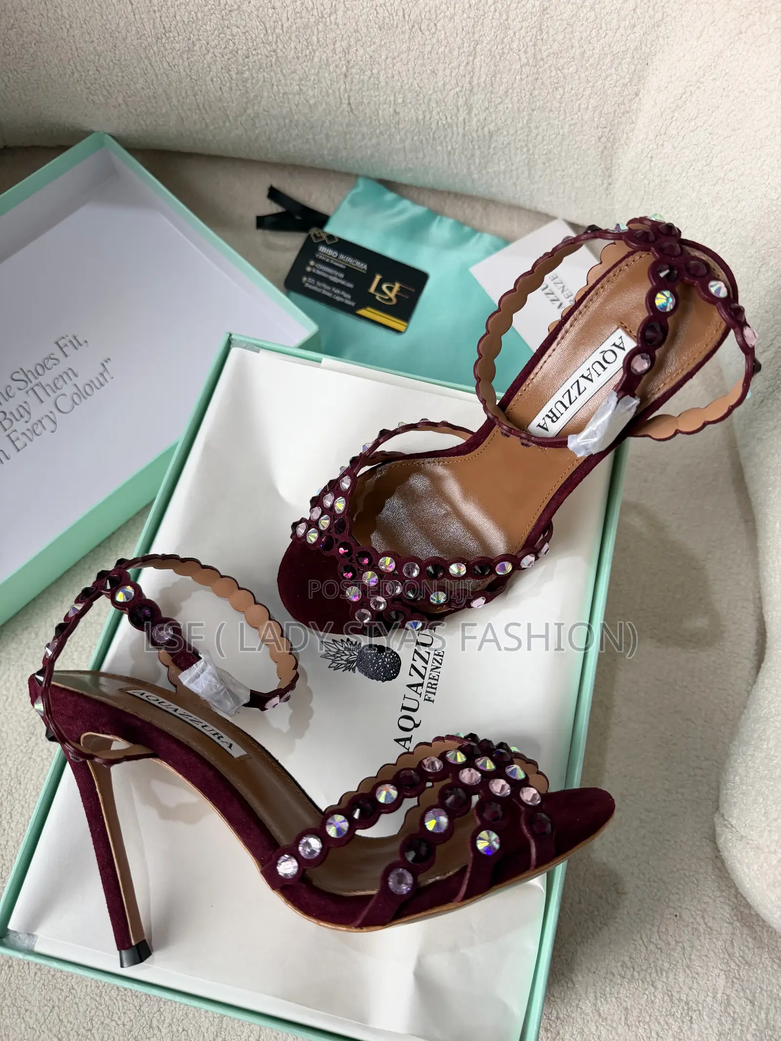 Luxury Aquazzura Sandal Heels