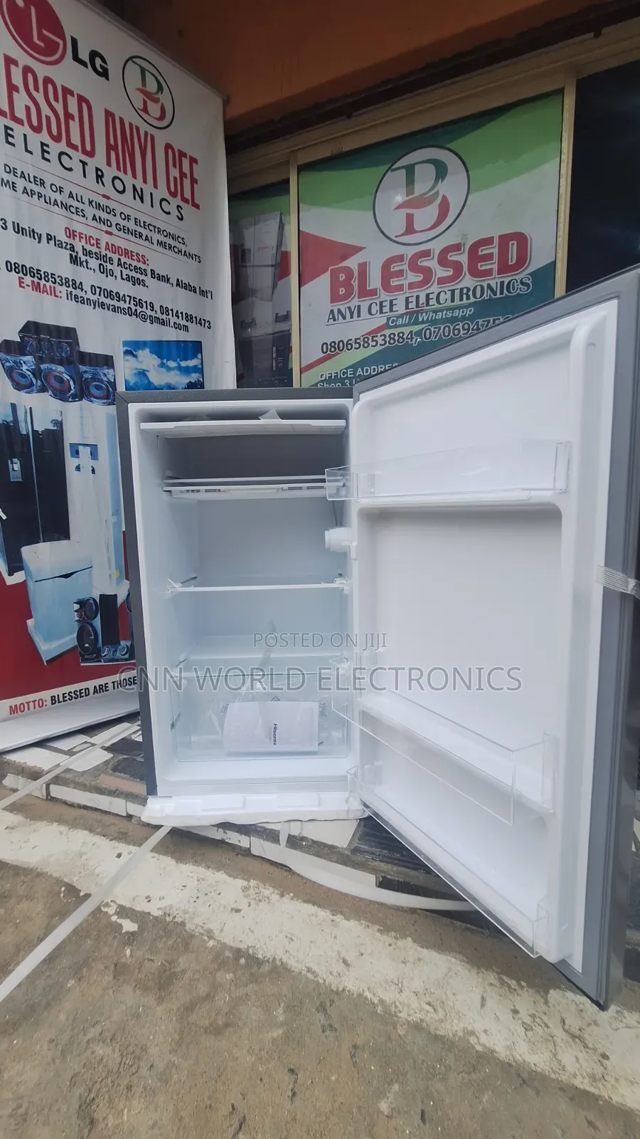 New Hisense 90L Table Top Fridge Energy Saving Fast Cooling Warranty
