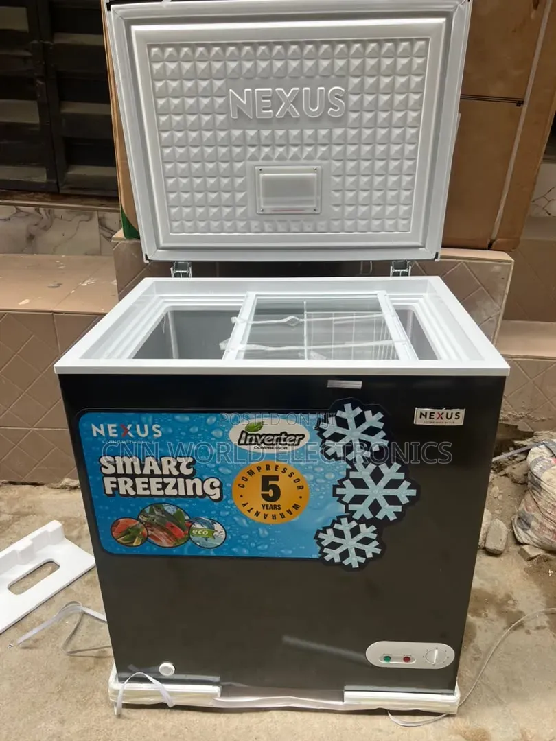 Brand New Nexus 150L Inverter Chest Freezer Energy Saving Fast Cooling