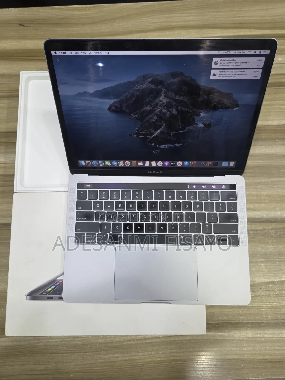 Laptop Apple MacBook Pro 2019 8GB Intel Core 5 SSD 256GB