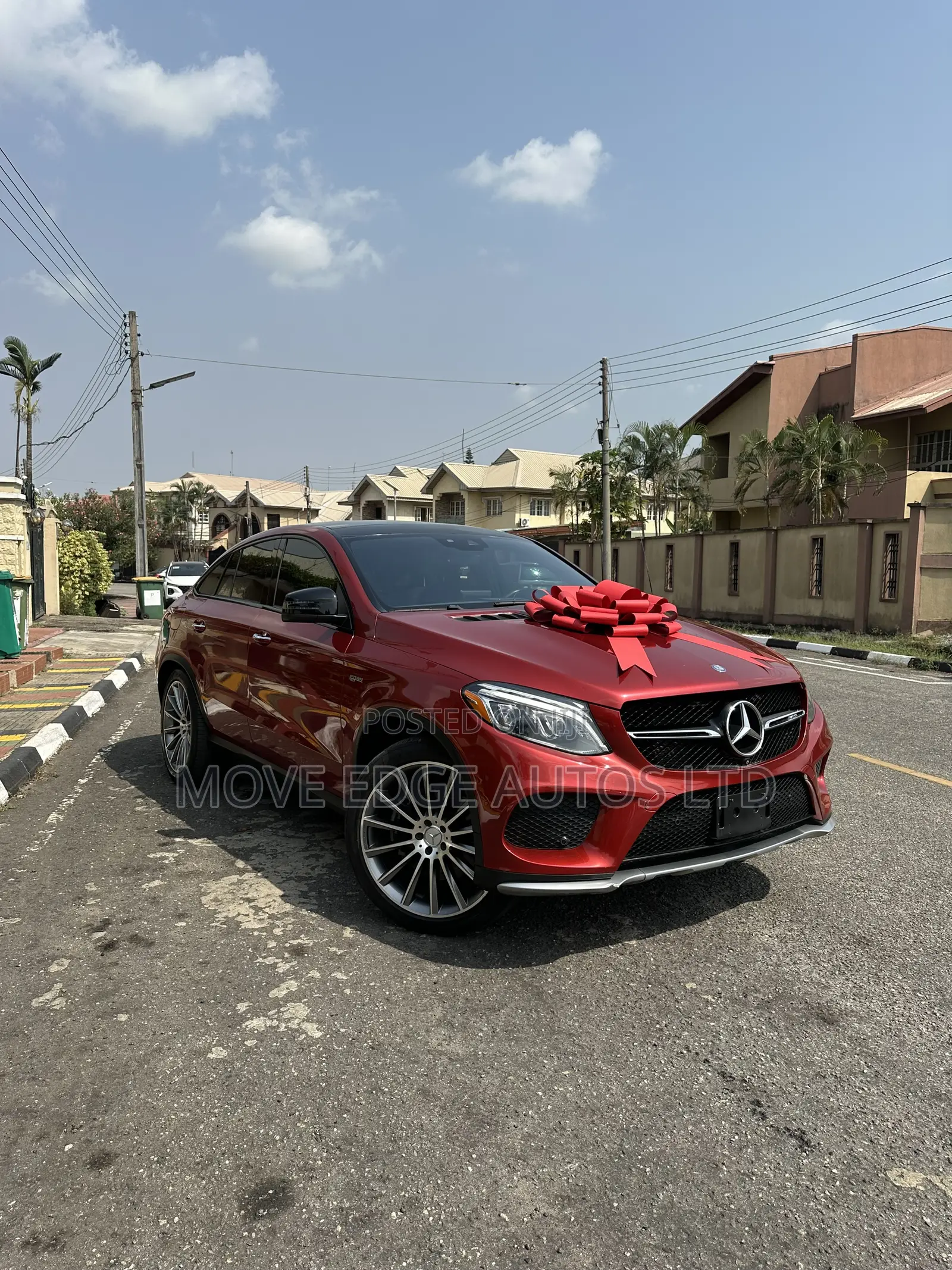 Mercedes-Benz GLE-Class AMG GLE 43 4MATIC 2017 Red