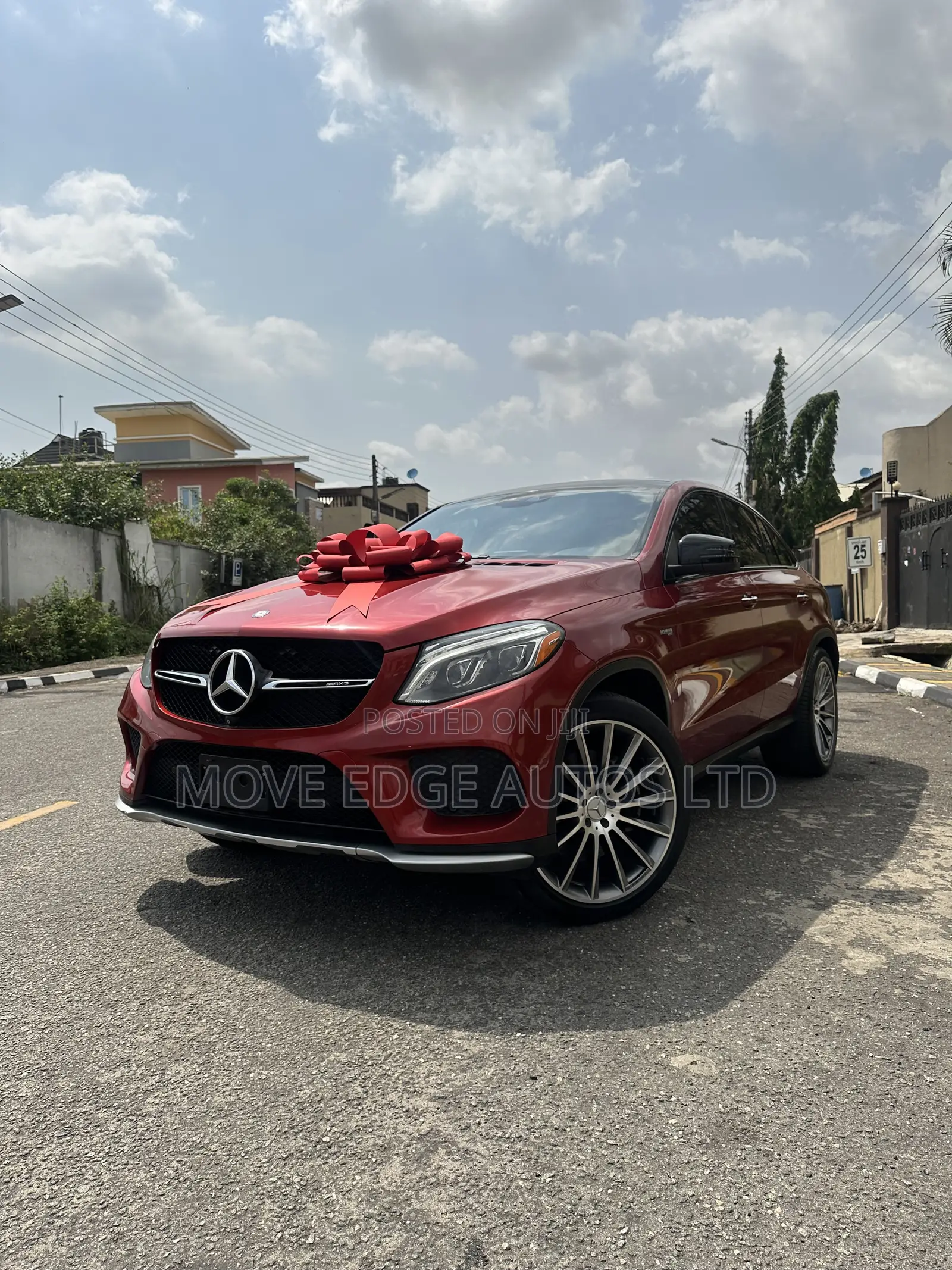 Mercedes-Benz GLE-Class AMG GLE 43 4MATIC 2017 Red