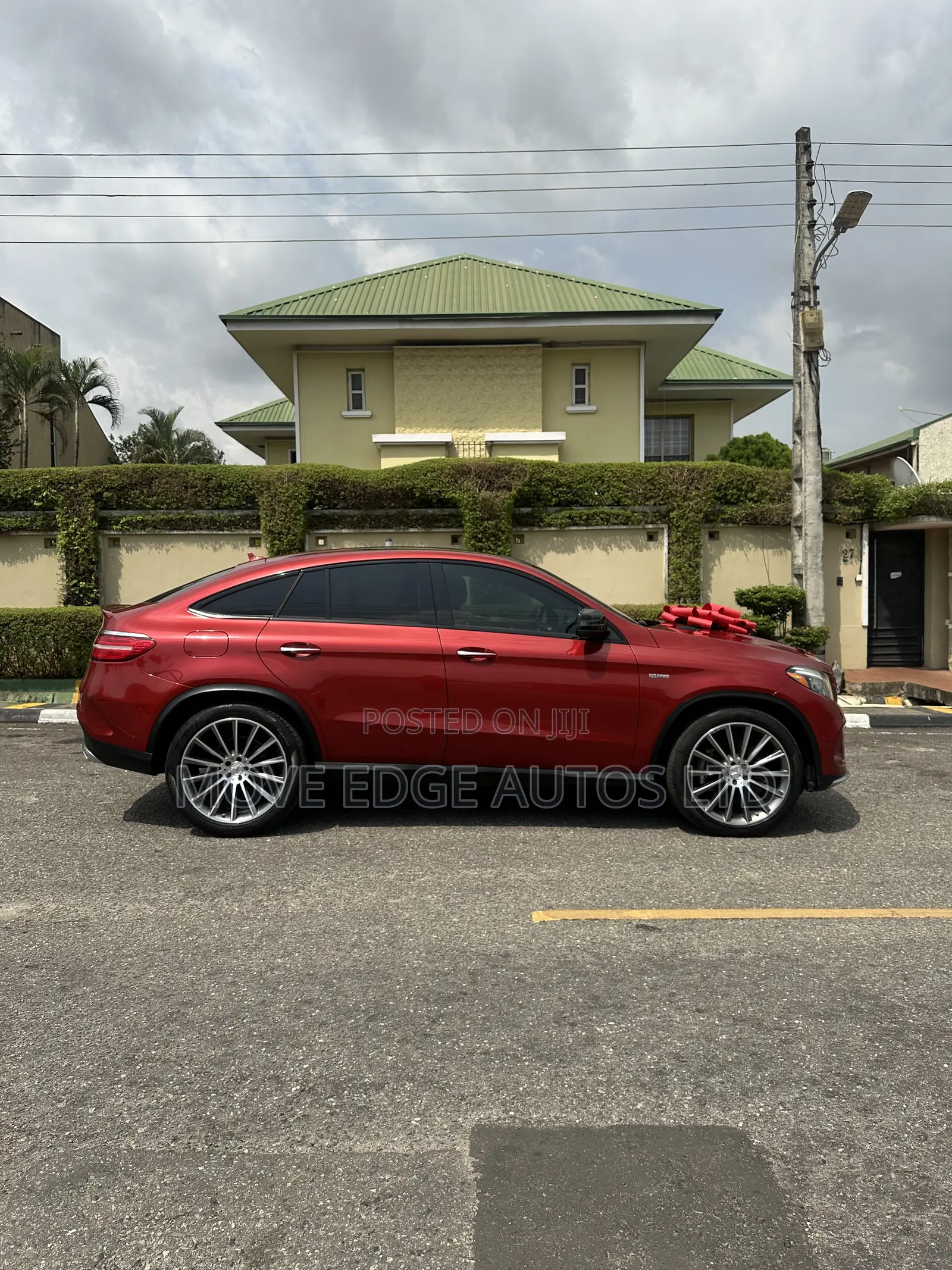 Mercedes-Benz GLE-Class AMG GLE 43 4MATIC 2017 Red