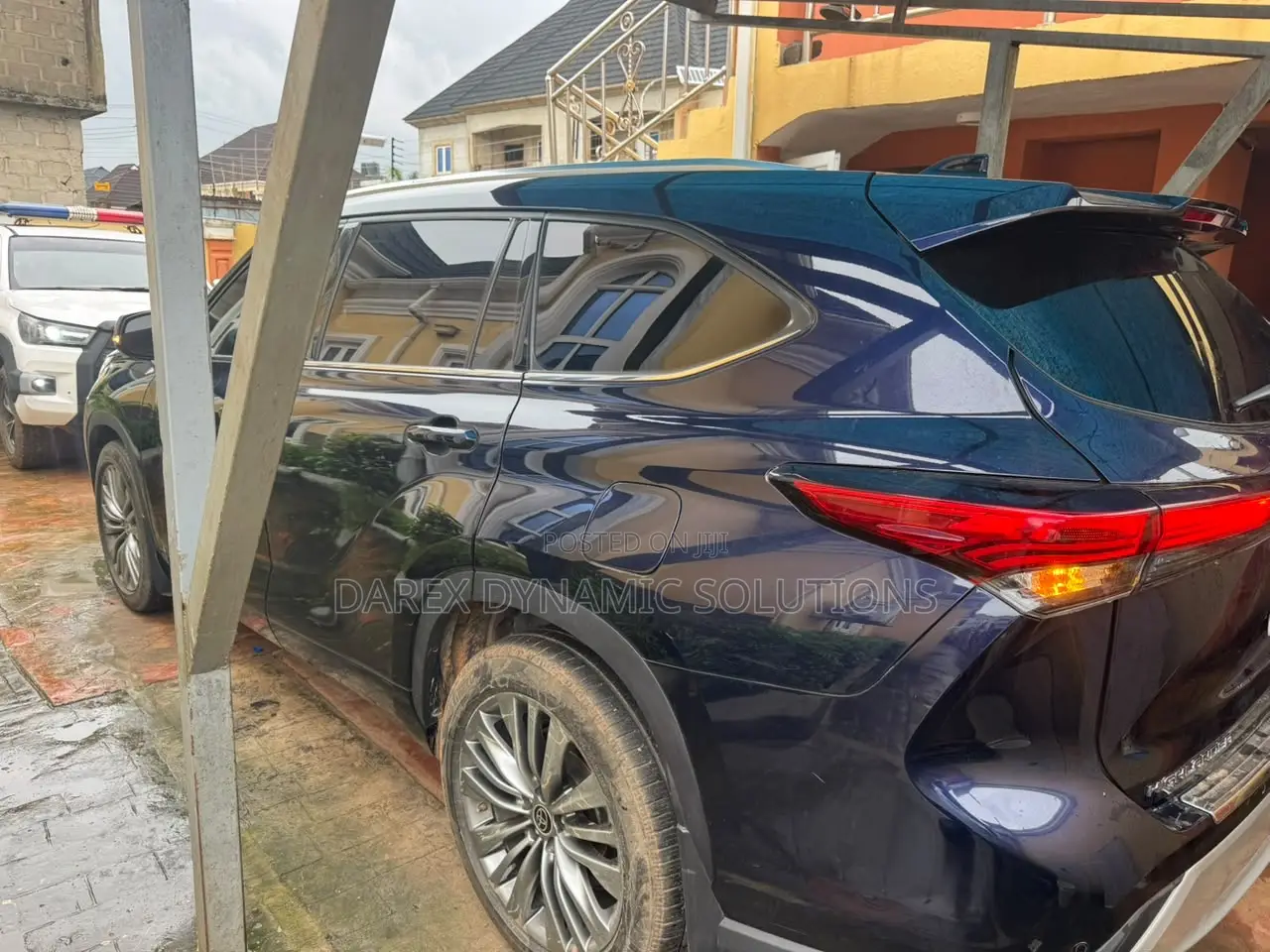 Toyota Highlander Platinum 2021 Blue