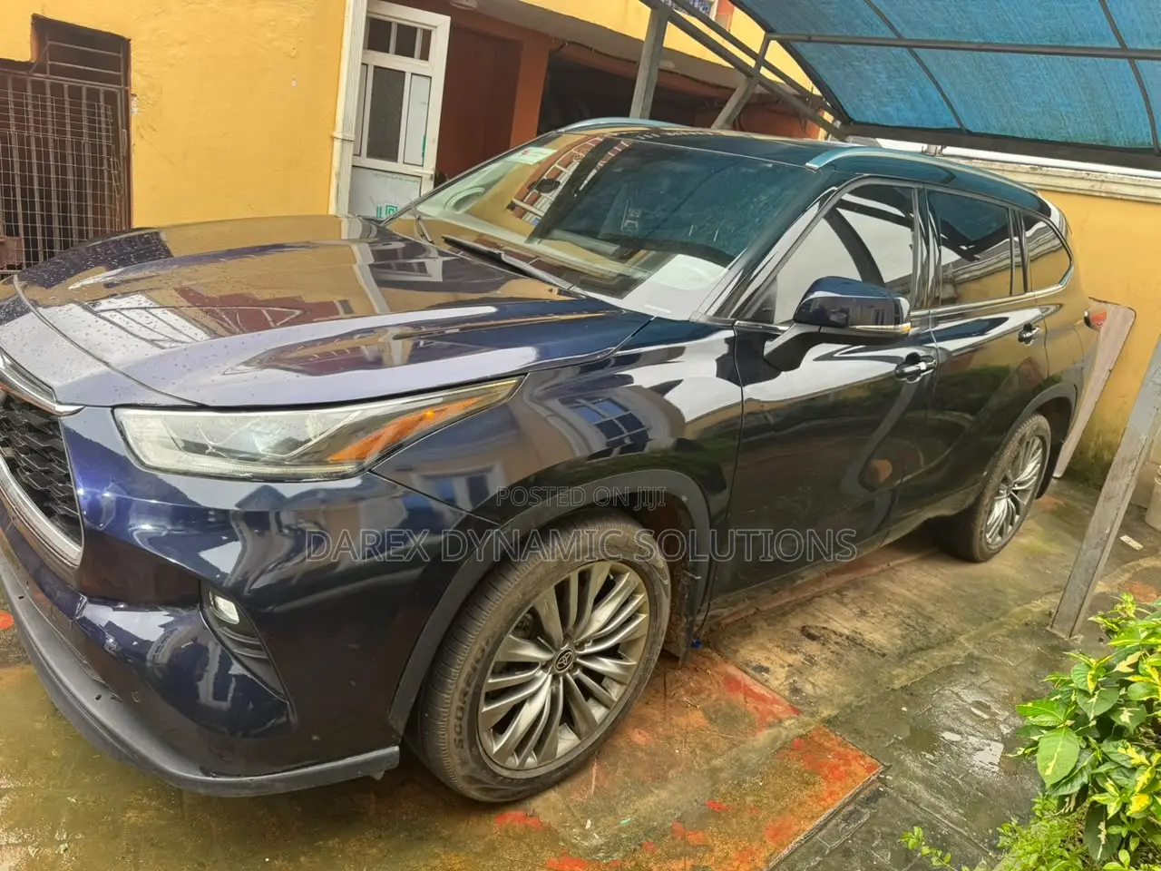 Toyota Highlander Platinum 2021 Blue