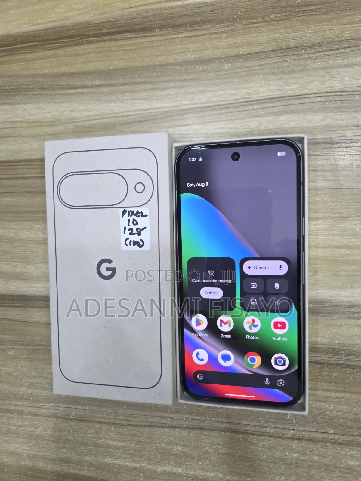 Google Pixel 10 5G 128 GB Black