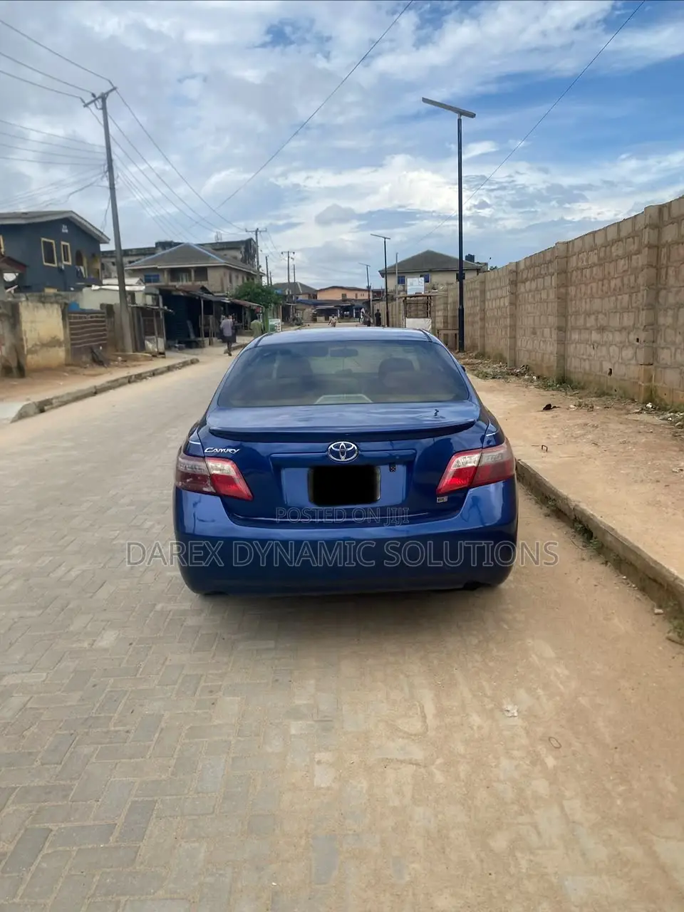 Toyota Camry 2.4 LE 2008 Blue