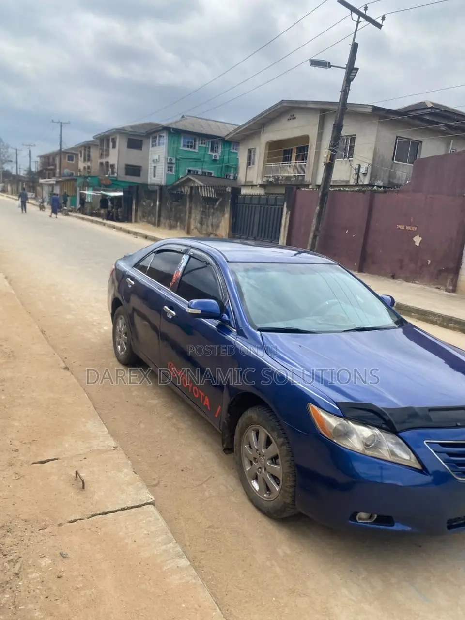 Toyota Camry 2.4 LE 2008 Blue