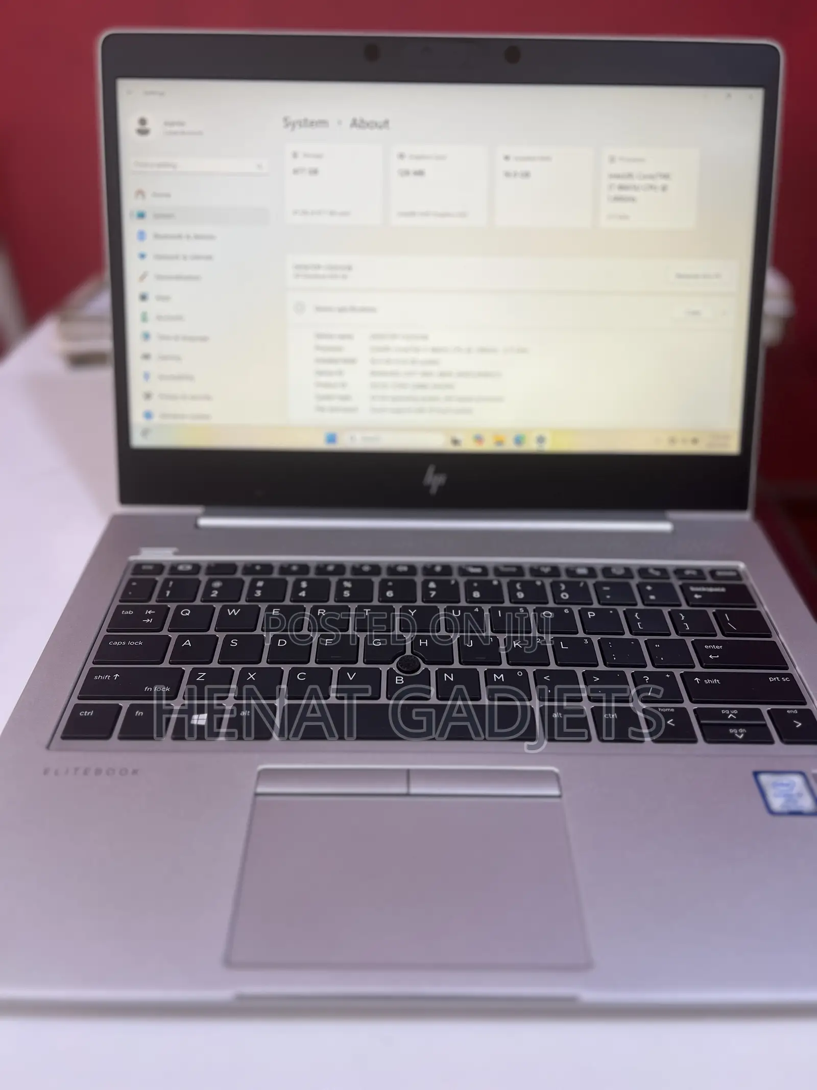 Laptop HP EliteBook 830 G6 16GB Intel Core i7 SSD 512GB