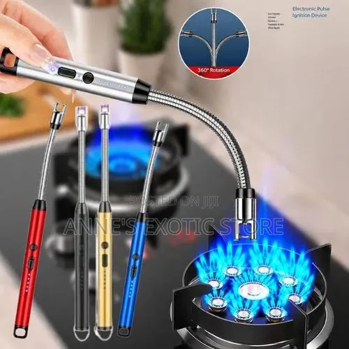 USB Rechargeable Electric Plasma Arc Lighter With Flexible Neck