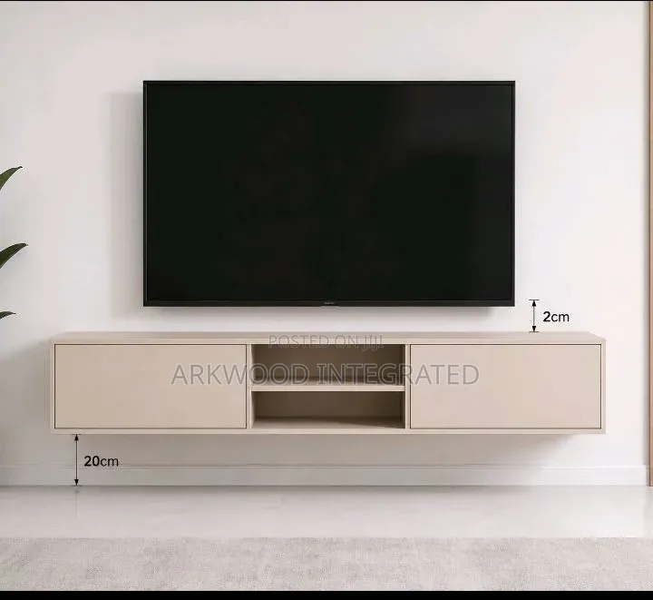 Wall Mount TV Console / Stand 2mitre Length