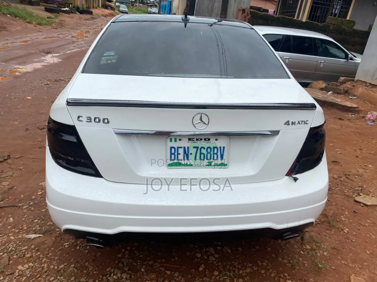 Mercedes-Benz C300 Sport Sedan AWD (3.0L 6cyl 7A) 2008 White