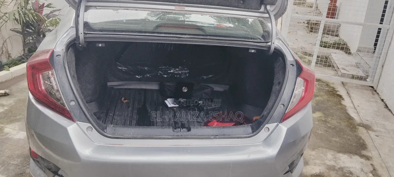 Honda Civic EX 4dr Sedan (1.8L 4cyl CVT) 2015 Gray