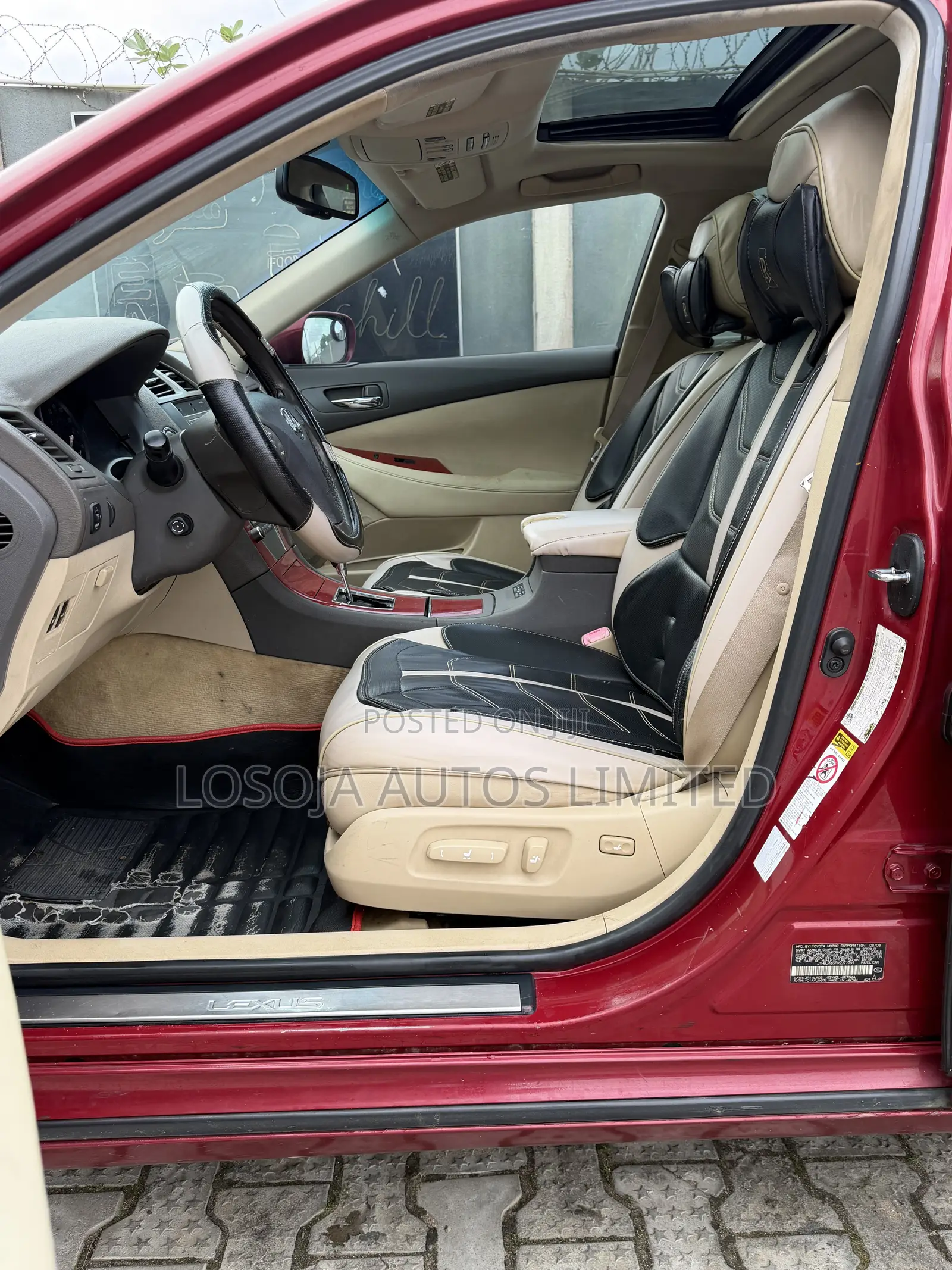Lexus ES 350 2009 Red