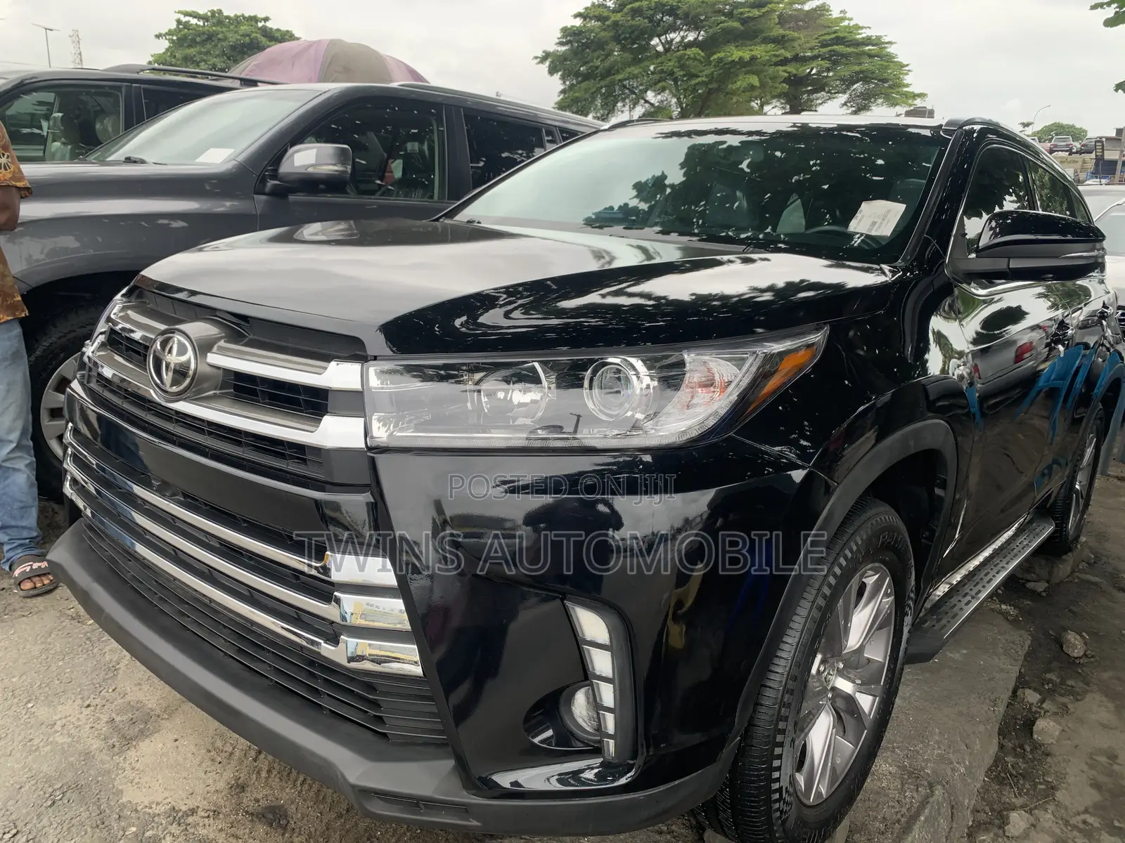 Toyota Highlander XLE 4dr SUV AWD (3.5L 6cyl 6A) 2015 Black
