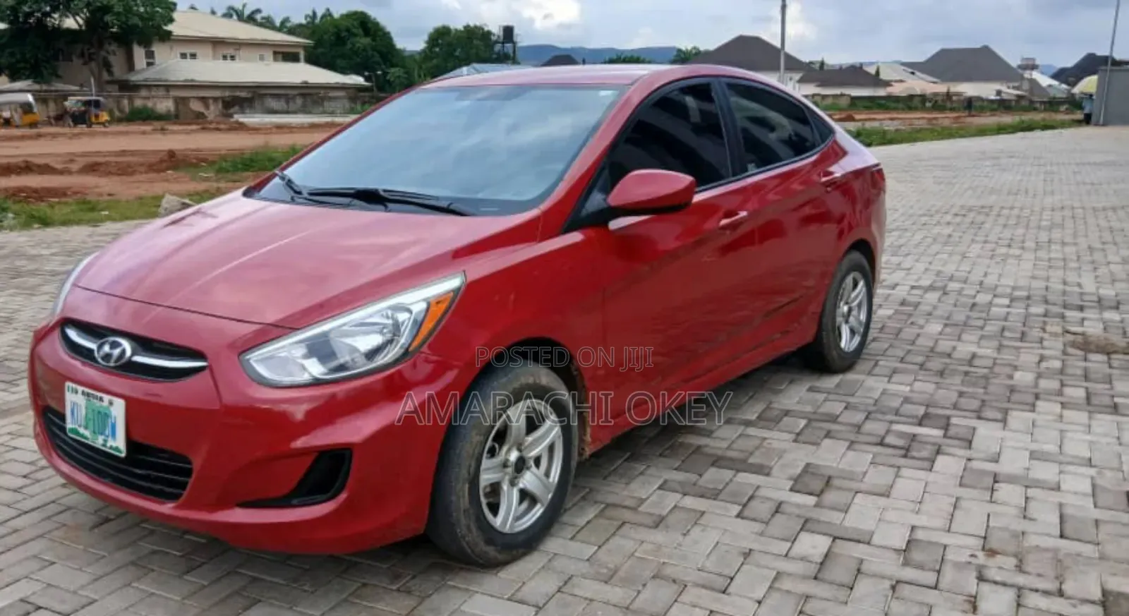 Hyundai Accent 2015 Red