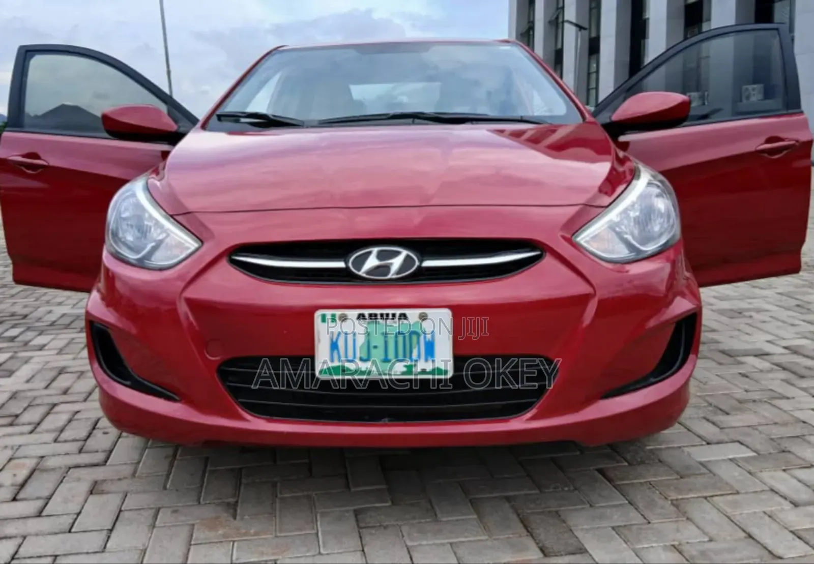 Hyundai Accent 2015 Red