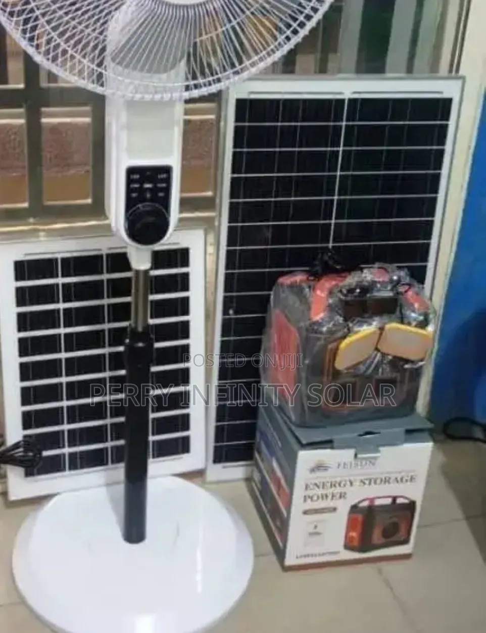 300W Solar Generator + Rechargeable Solar Fan | Promo Offer | Power