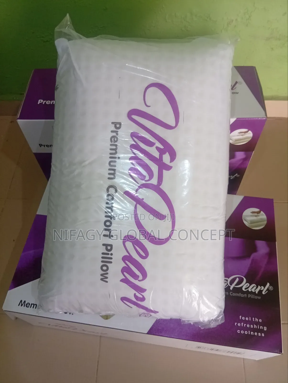 Brand New Vita Pearl Memory Pillow With Premium Comfort
