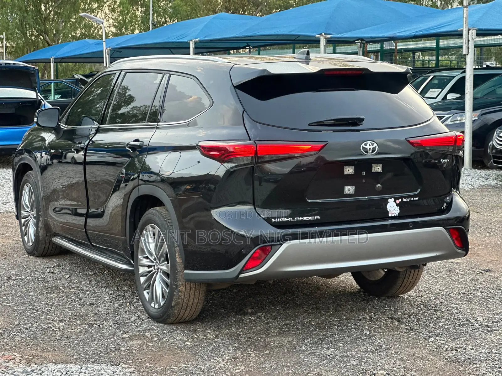 Toyota Highlander Limited AWD 2024 Black