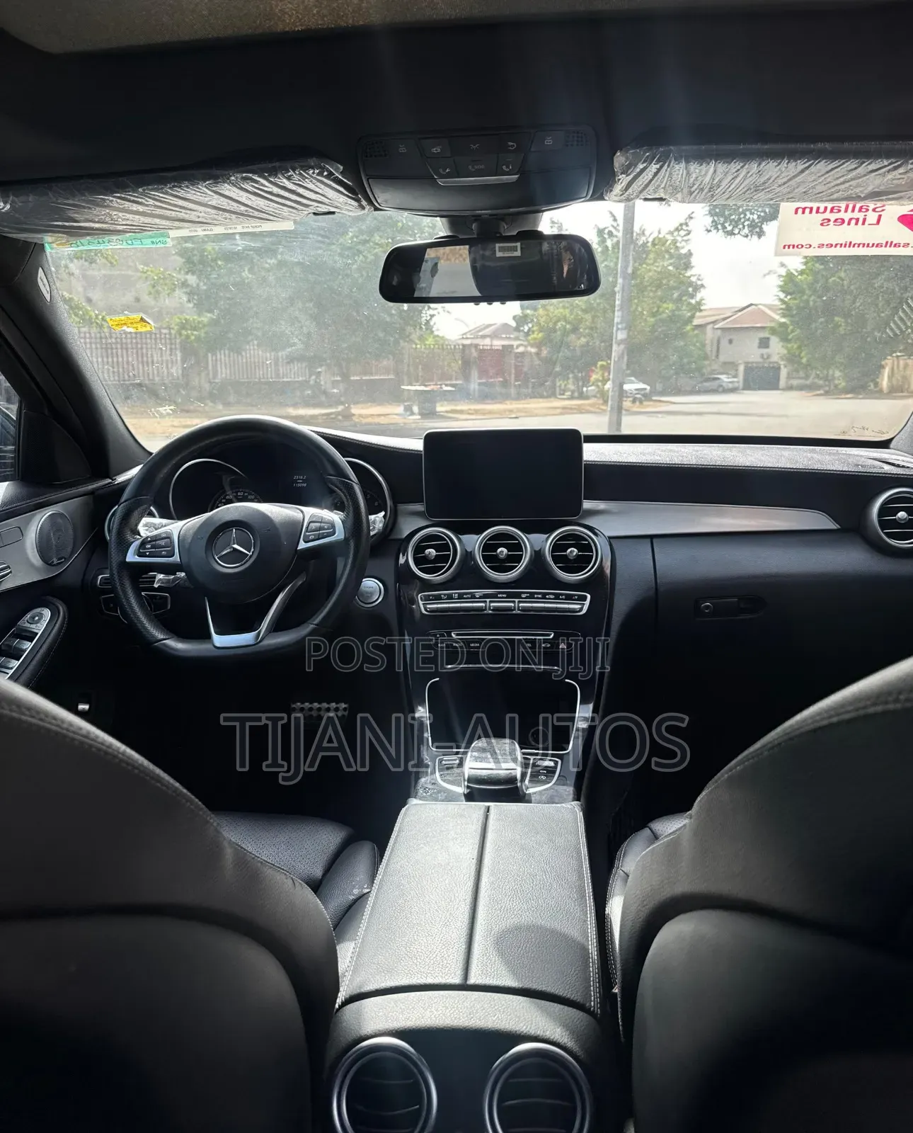 Mercedes-Benz C400 4Matic AWD Sedan (3.0L V6 7A) 2015 Blue
