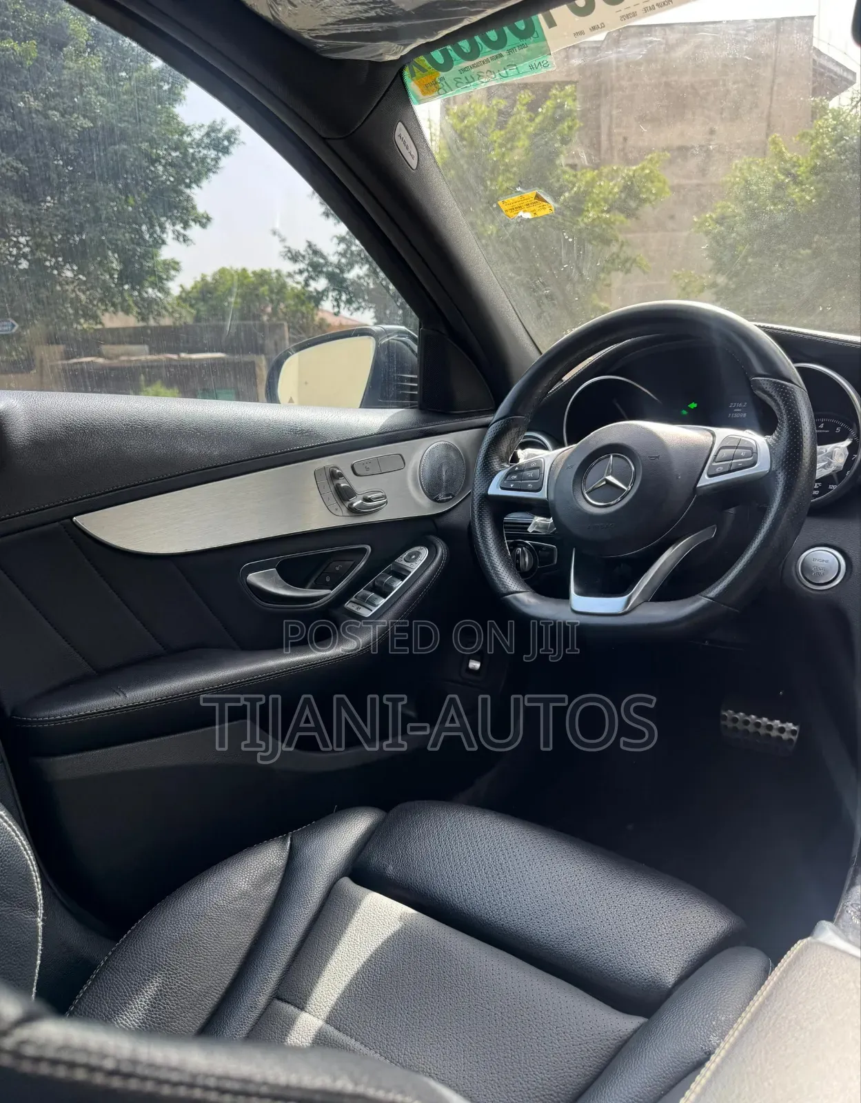 Mercedes-Benz C400 4Matic AWD Sedan (3.0L V6 7A) 2015 Blue