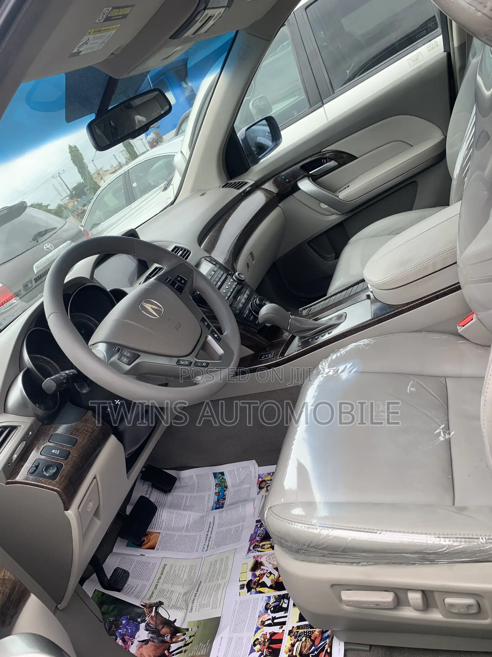 Acura MDX Advance Package SUV AWD (3.7L 6cyl 6A) 2012 Blue