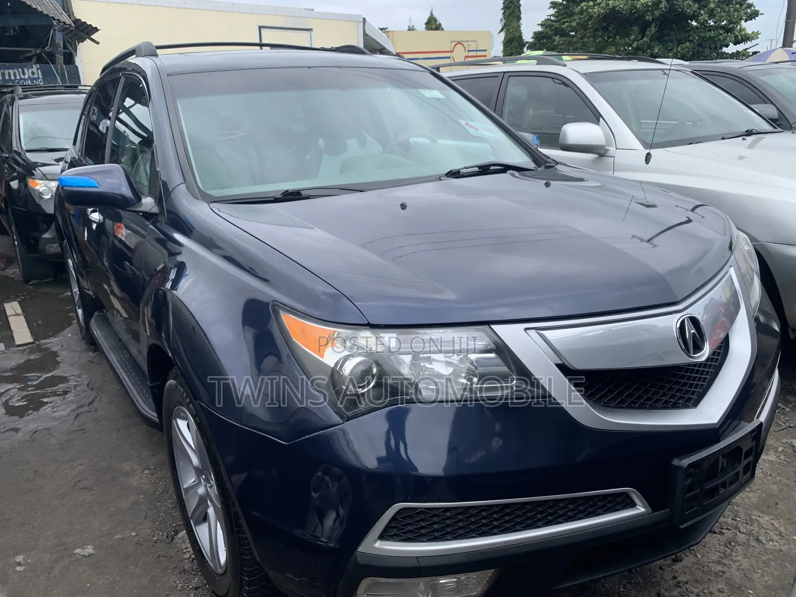 Acura MDX Advance Package SUV AWD (3.7L 6cyl 6A) 2012 Blue