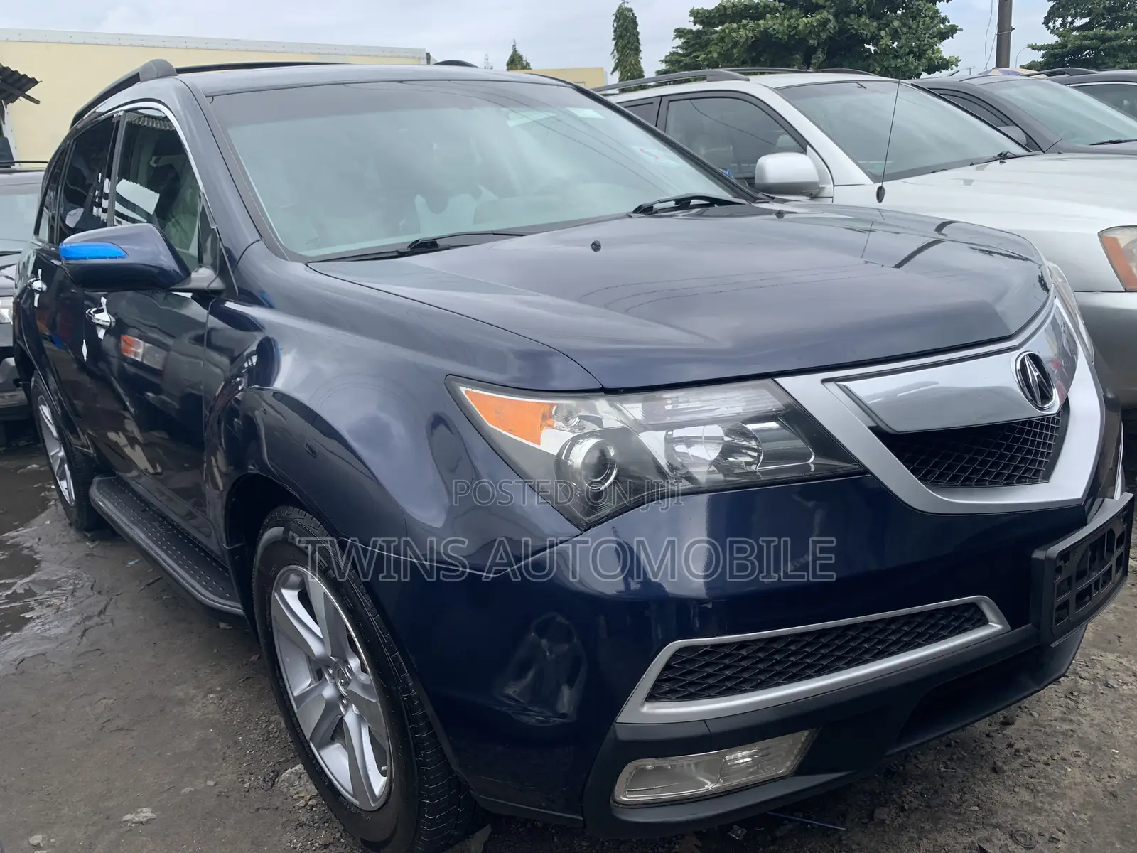 Acura MDX Advance Package SUV AWD (3.7L 6cyl 6A) 2012 Blue