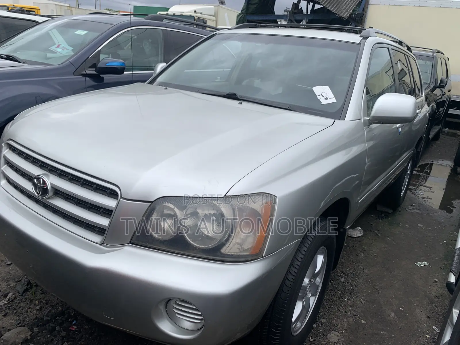 Toyota Highlander V6 4x4 2005 Silver