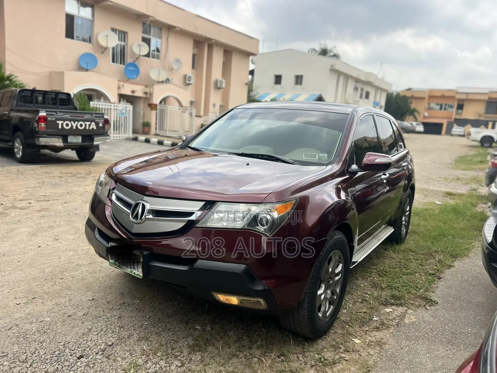 Acura MDX SUV 4dr AWD (3.7L 6cyl 6A) 2010 Burgundy
