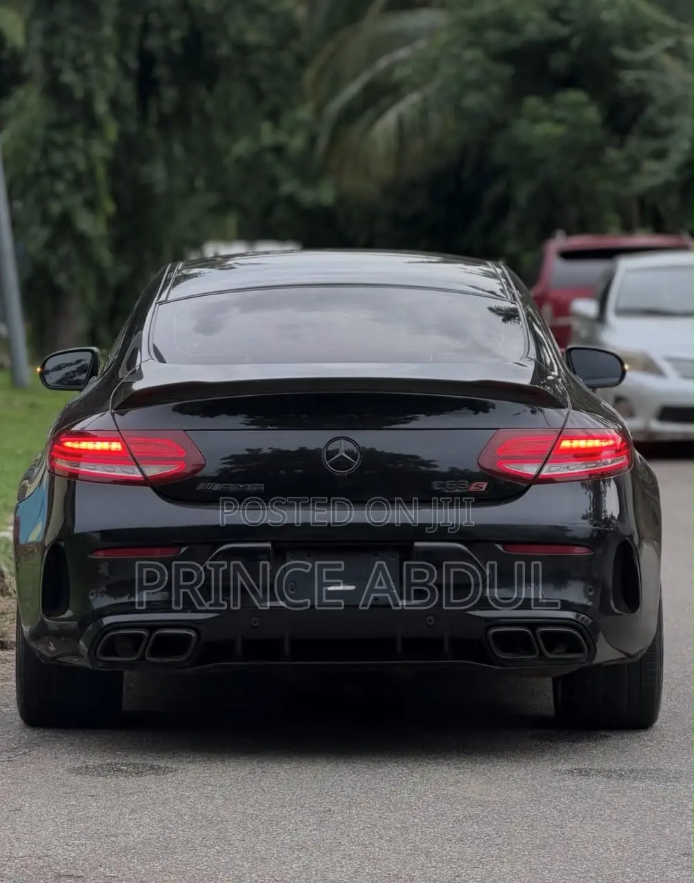 Mercedes-Benz C63 2020 Black