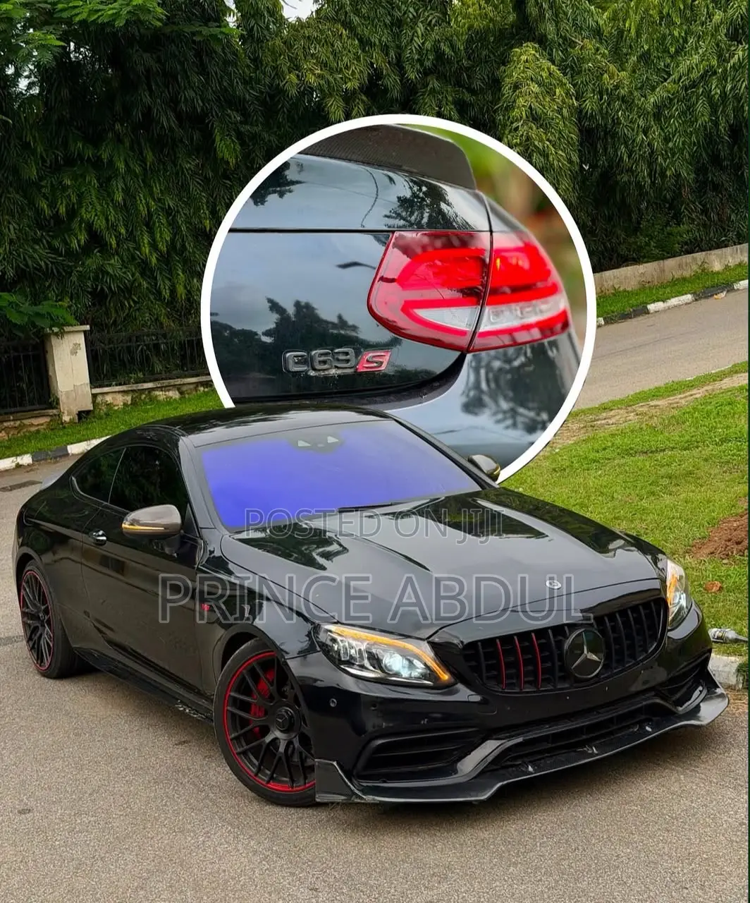 Mercedes-Benz C63 2020 Black
