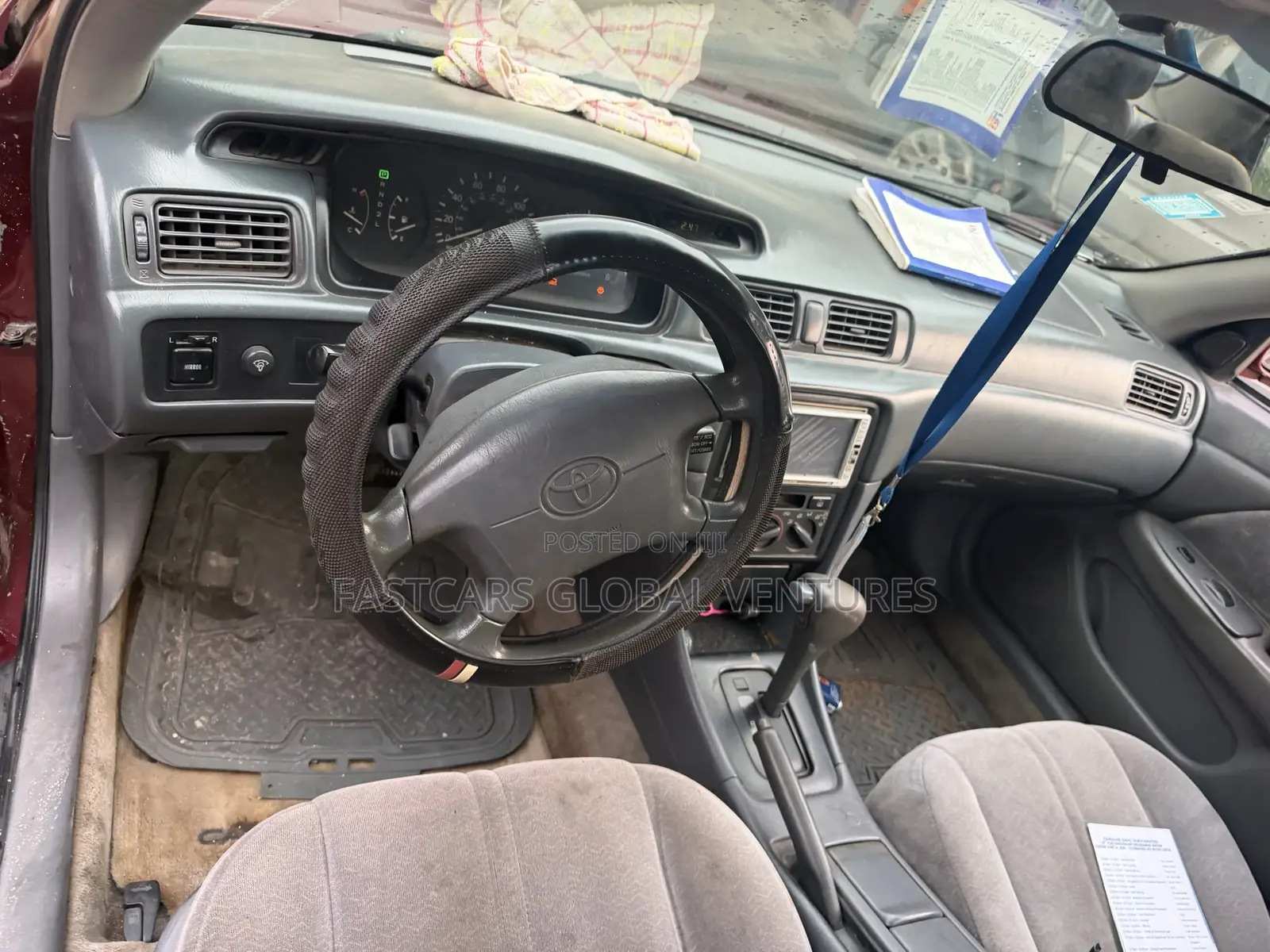 Toyota Camry LE 4dr Sedan (2.2L 4cyl 4A) 2000 Red