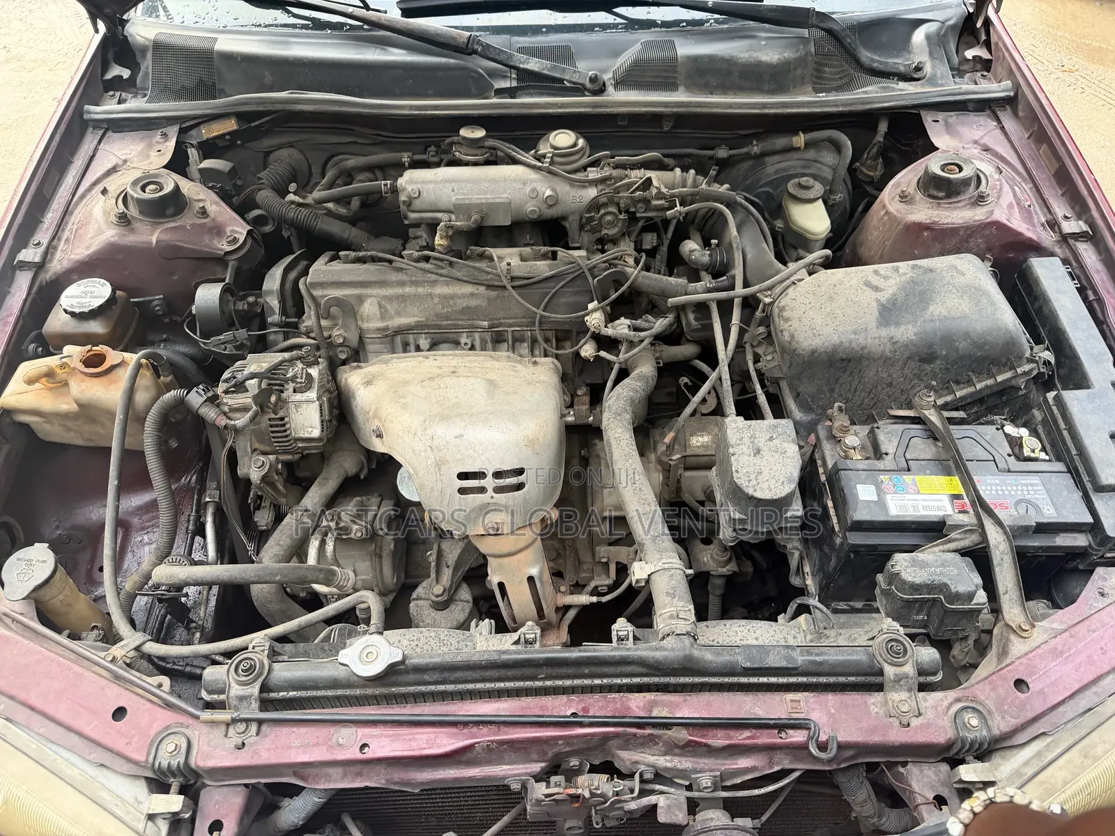 Toyota Camry LE 4dr Sedan (2.2L 4cyl 4A) 2000 Red