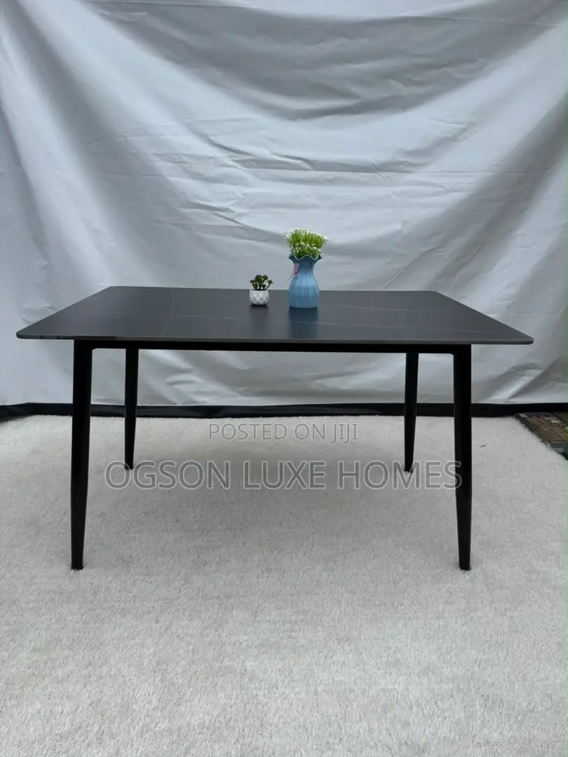 (90 by 180cm) Dining Table Marble Top