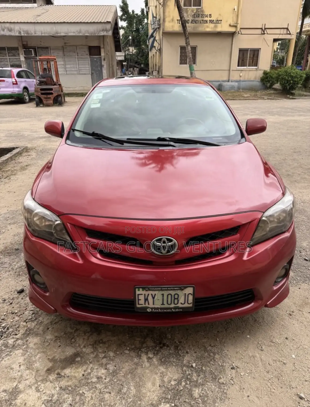 Toyota Corolla S 4dr Sedan (1.8L 4cyl 4A) 2012 Red