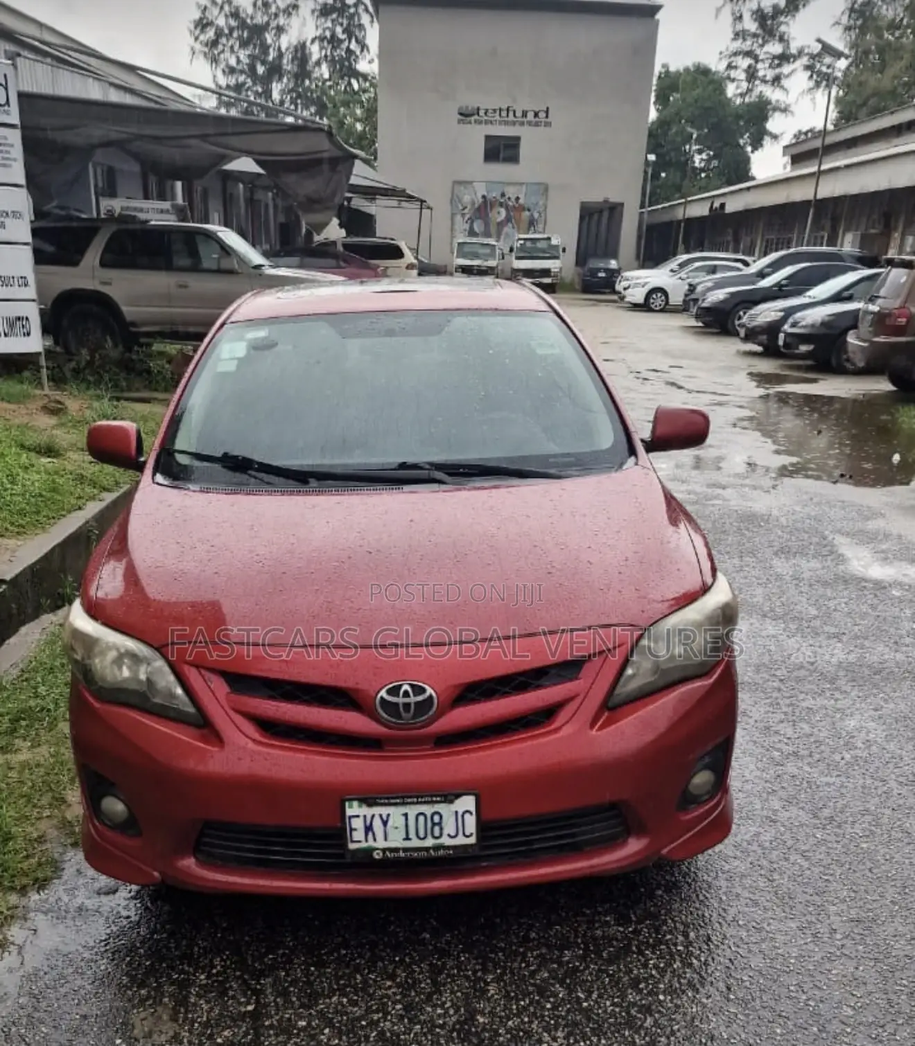 Toyota Corolla S 4dr Sedan (1.8L 4cyl 4A) 2012 Red