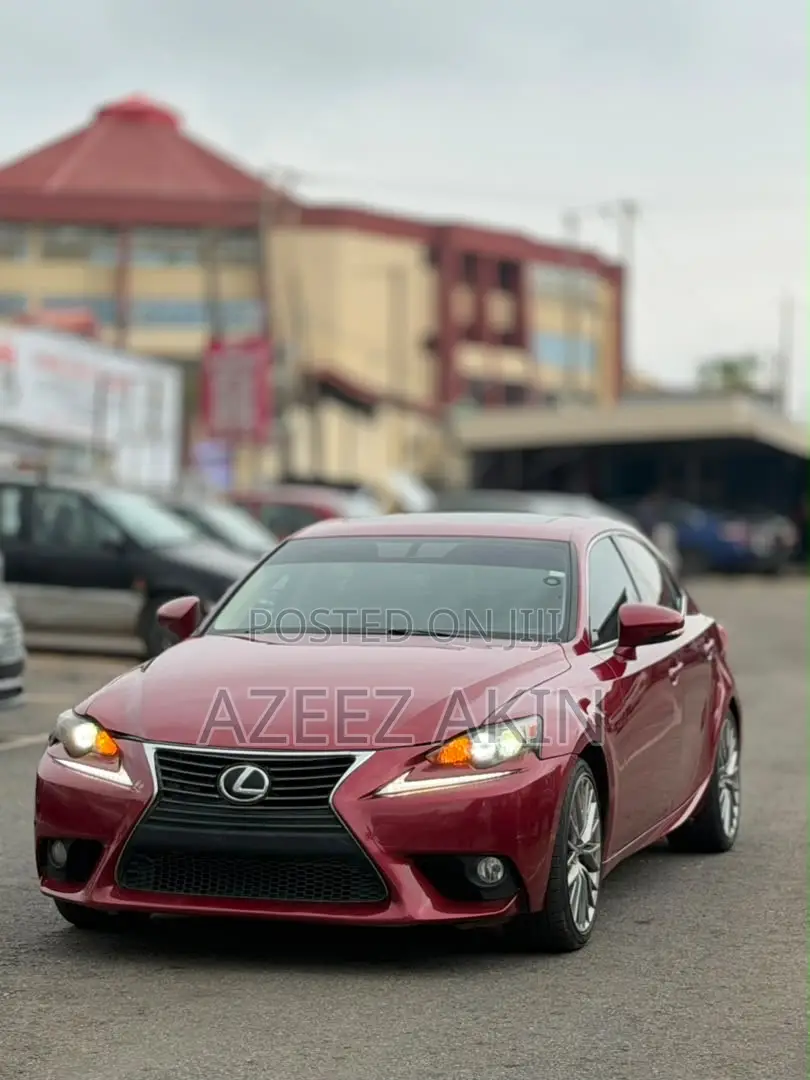 Lexus IS 250 4WD 2014 Red