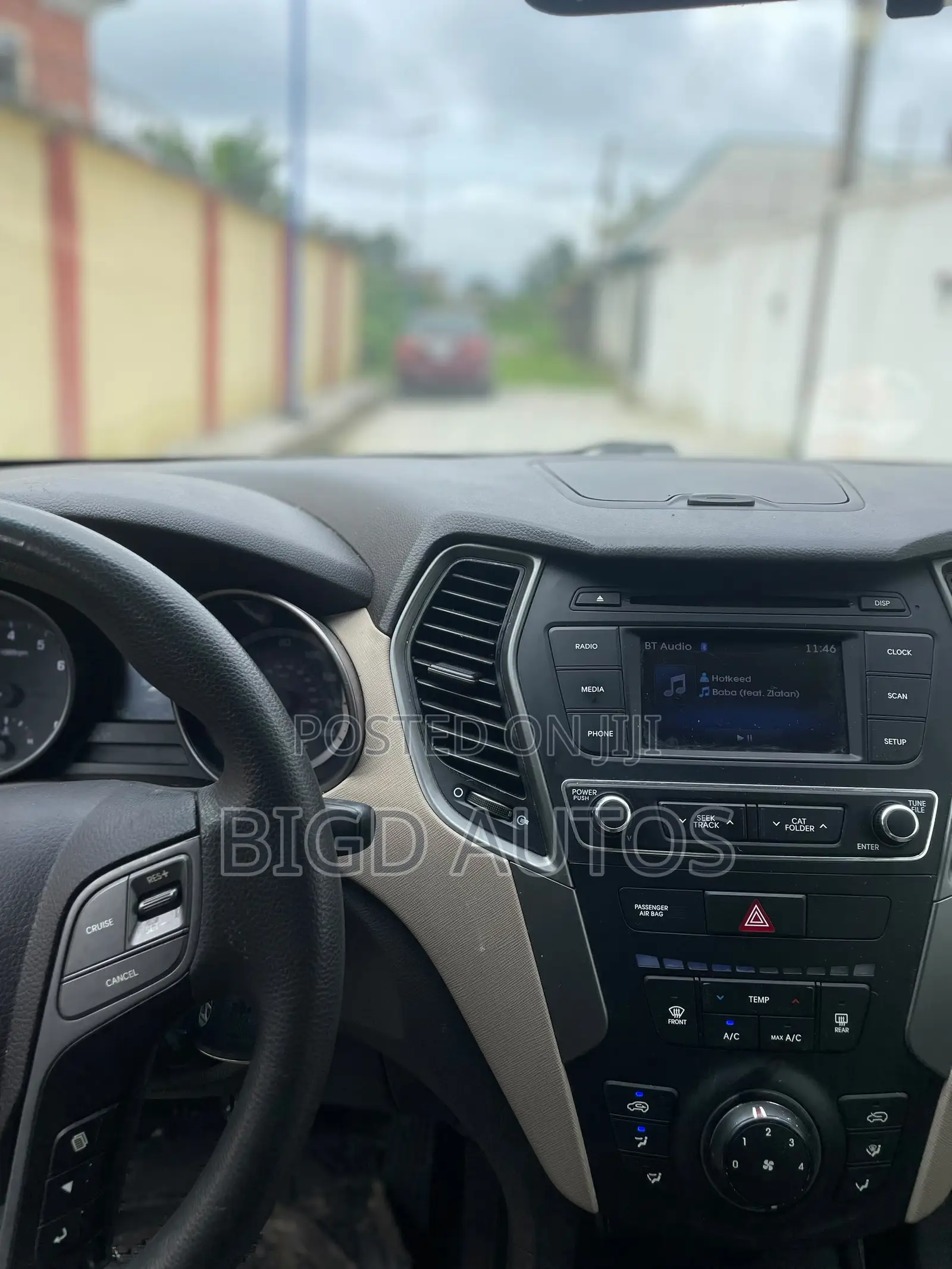 Hyundai Santa Fe SE AWD 2017 Gray
