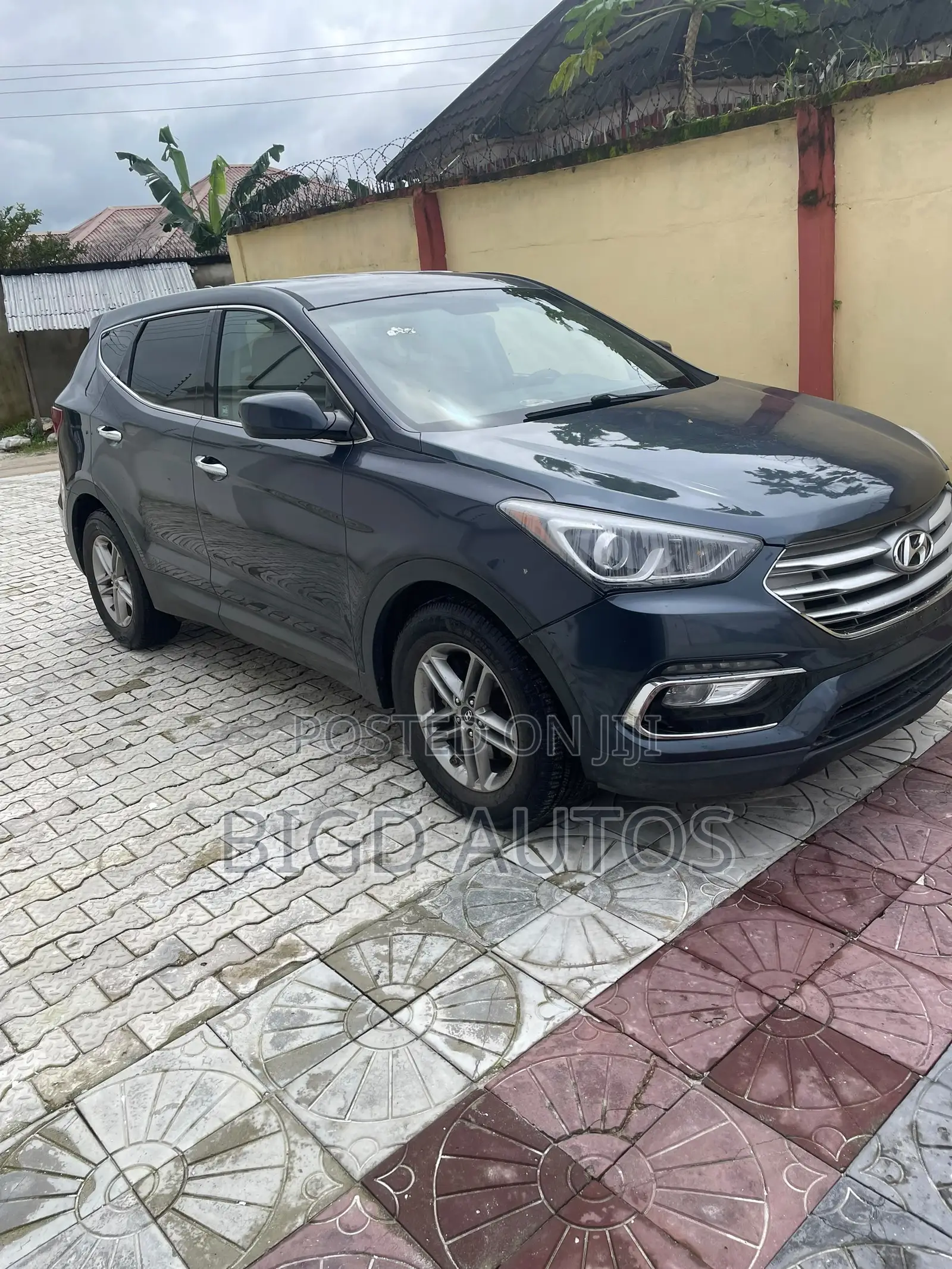 Hyundai Santa Fe SE AWD 2017 Gray
