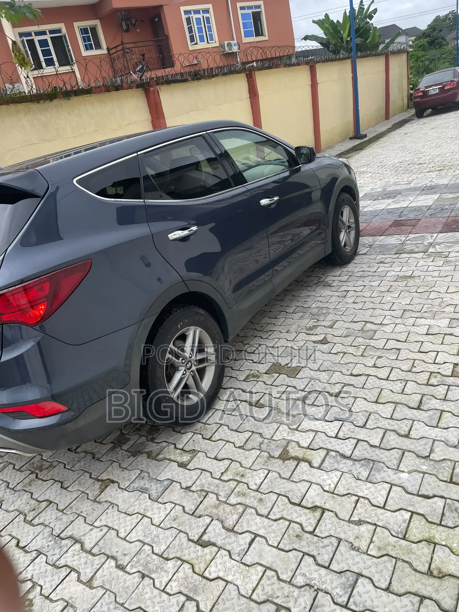 Hyundai Santa Fe SE AWD 2017 Gray