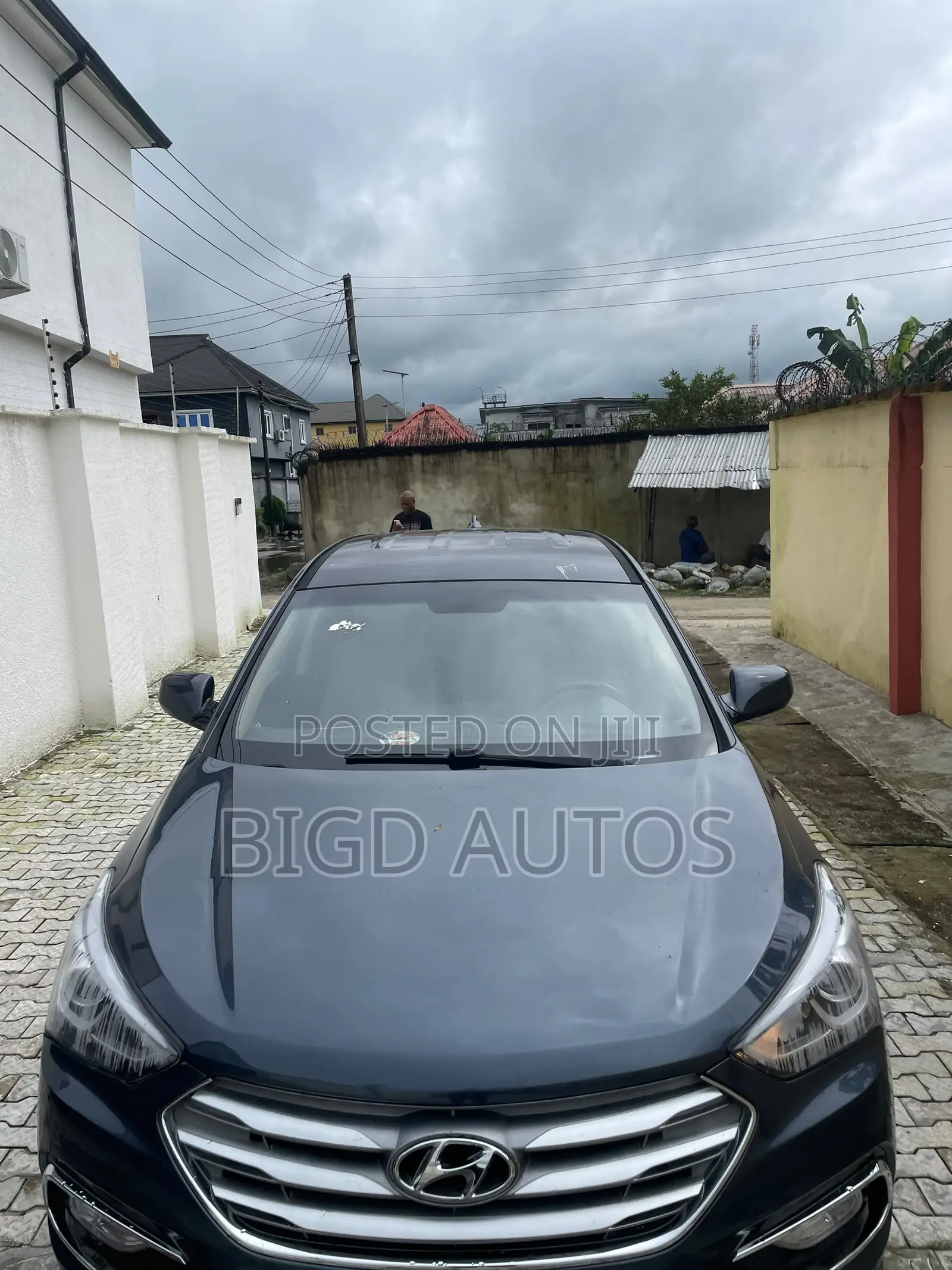 Hyundai Santa Fe SE AWD 2017 Gray