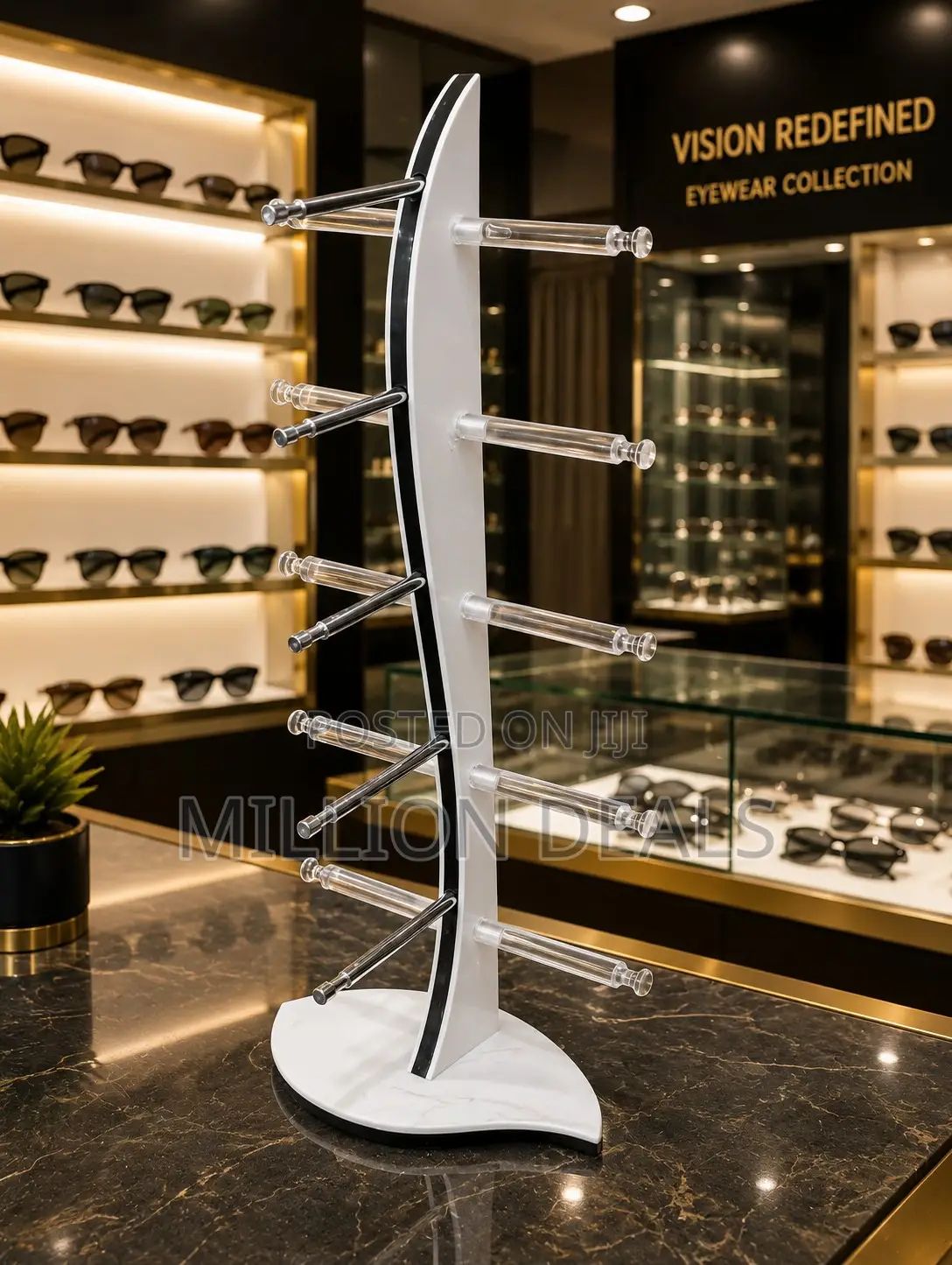 Multilevel Unique Sunglasses Hanger Rack