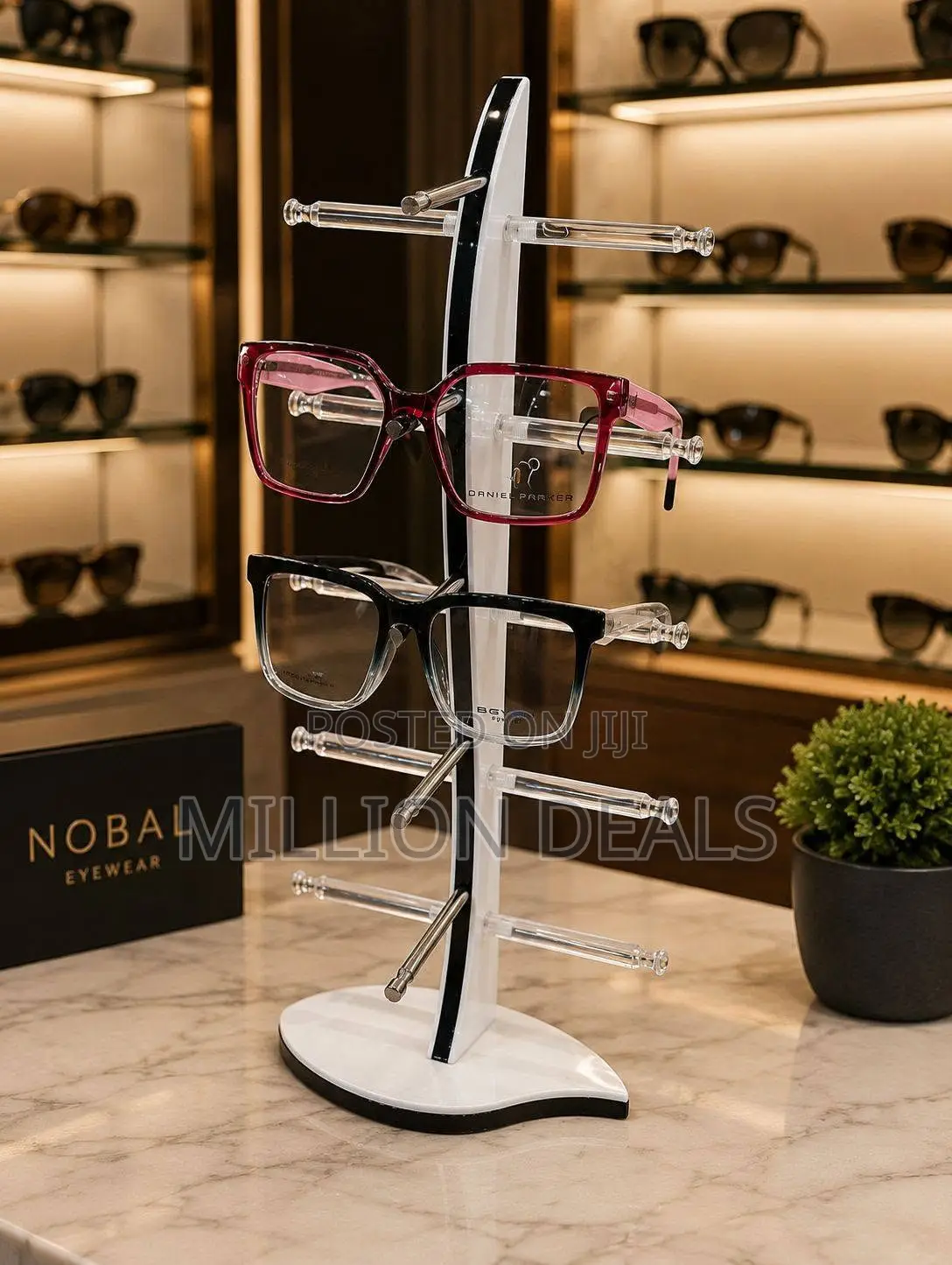 Multilevel Unique Sunglasses Hanger Rack